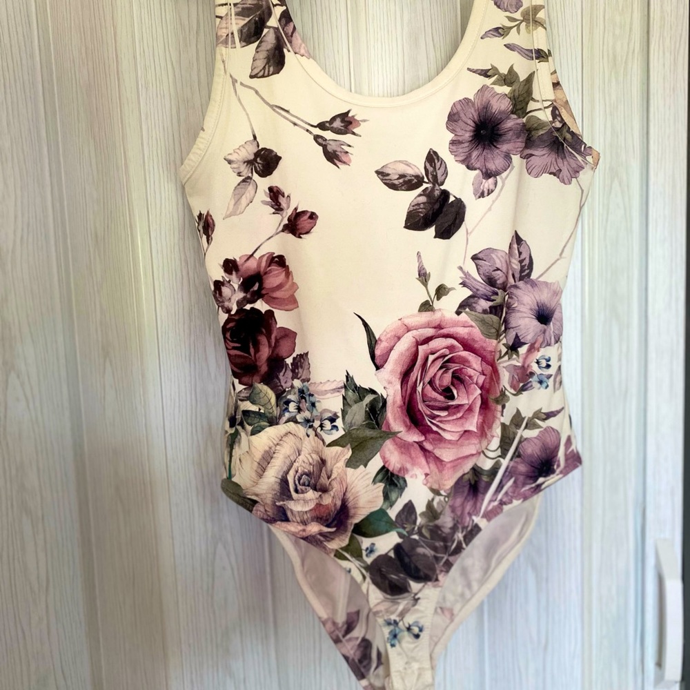 Floral bodysuit